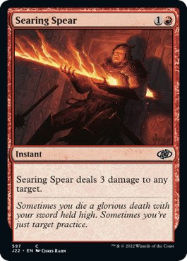 Searing Spear [Jumpstart 2022] | Exor Games New Glasgow