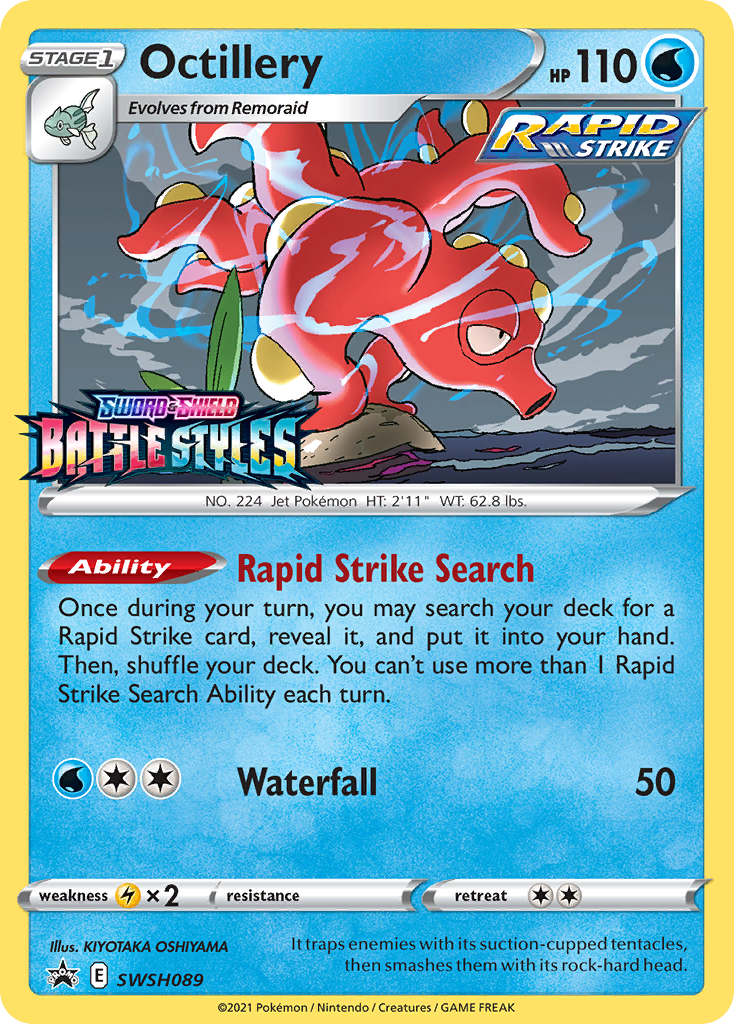 Octillery (SWSH089) (Prerelease Promo) [Sword & Shield: Black Star Promos] | Exor Games New Glasgow