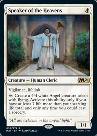 Speaker of the Heavens [Core Set 2021] | Exor Games New Glasgow