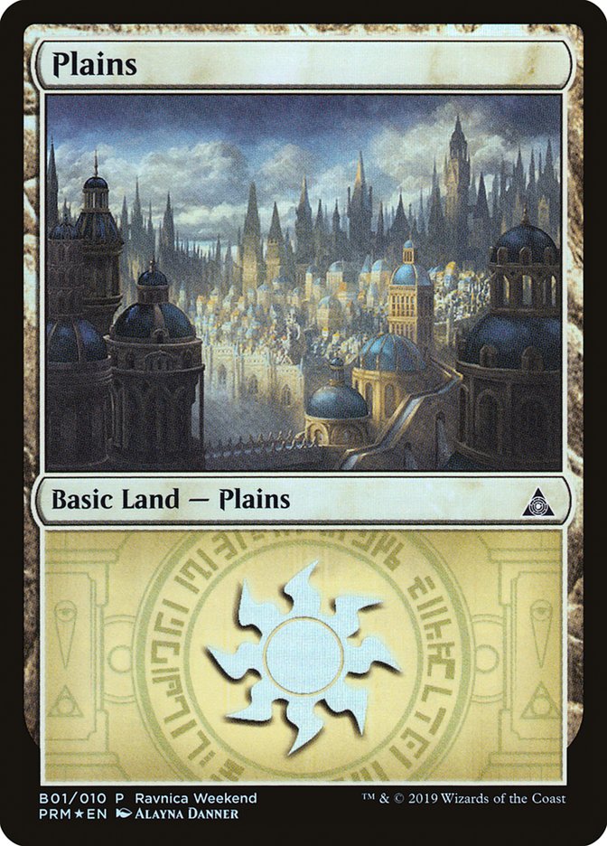 Plains (B01) [Ravnica Allegiance Guild Kit] | Exor Games New Glasgow