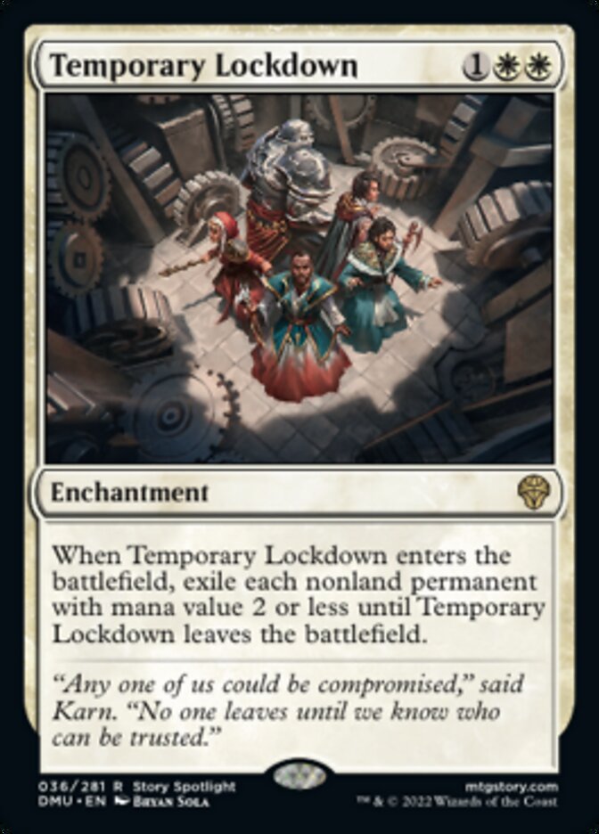 Temporary Lockdown [Dominaria United] | Exor Games New Glasgow