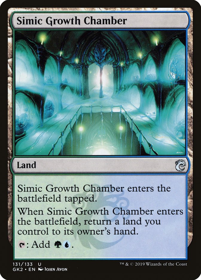 Simic Growth Chamber [Ravnica Allegiance Guild Kit] | Exor Games New Glasgow