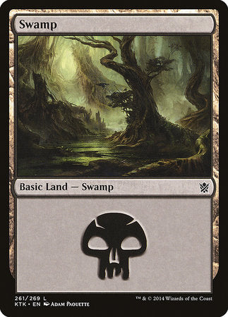 Swamp (261) [Khans of Tarkir] | Exor Games New Glasgow