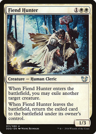 Fiend Hunter [Duel Decks: Blessed vs. Cursed] | Exor Games New Glasgow