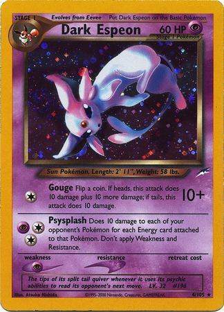 Dark Espeon (4/105) [Neo Destiny Unlimited] | Exor Games New Glasgow