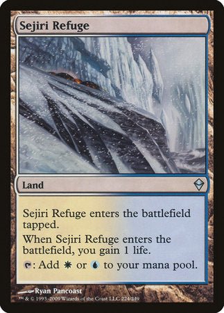 Sejiri Refuge [Zendikar] | Exor Games New Glasgow