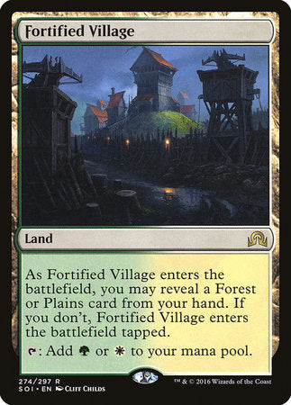 Fortified Village [Shadows over Innistrad] | Exor Games New Glasgow