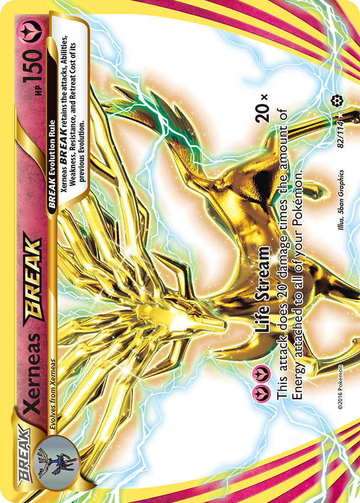 Xerneas BREAK (82/114) [XY: Steam Siege] | Exor Games New Glasgow