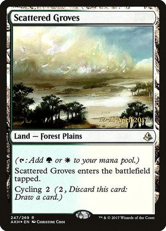 Scattered Groves [Amonkhet Promos] | Exor Games New Glasgow