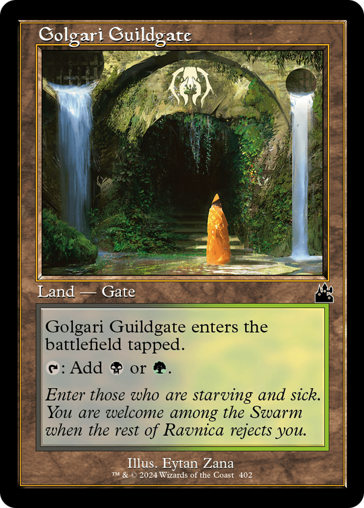 Golgari Guildgate (Retro Frame) [Ravnica Remastered] | Exor Games New Glasgow