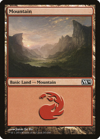 Mountain (243) [Magic 2014] | Exor Games New Glasgow