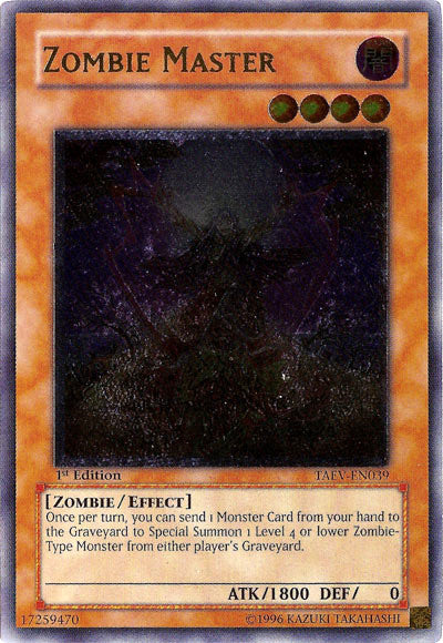 Zombie Master [TAEV-EN039] Ultimate Rare | Exor Games New Glasgow