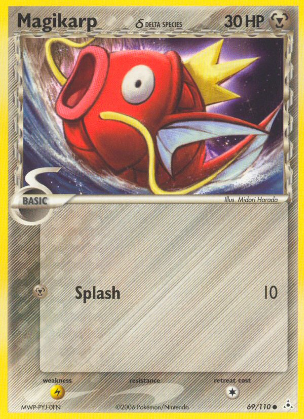 Magikarp (69/110) (Delta Species) [EX: Holon Phantoms] | Exor Games New Glasgow