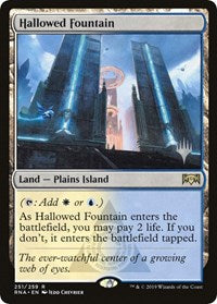 Hallowed Fountain [Promo Pack: Throne of Eldraine] | Exor Games New Glasgow