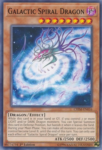 Galactic Spiral Dragon [CHIM-EN016] Common | Exor Games New Glasgow