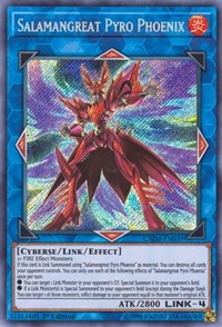 Salamangreat Pyro Phoenix [CHIM-EN039] Secret Rare | Exor Games New Glasgow