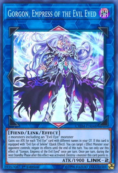 Gorgon, Empress of the Evil Eyed [CHIM-EN048] Super Rare | Exor Games New Glasgow