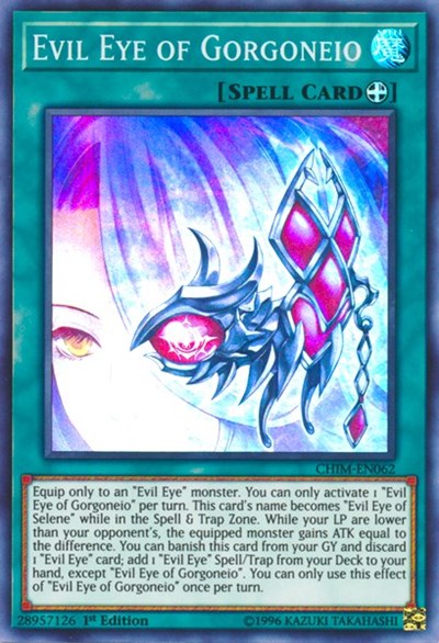 Evil Eye of Gorgoneio [CHIM-EN062] Super Rare | Exor Games New Glasgow