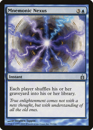 Mnemonic Nexus [Ravnica: City of Guilds] | Exor Games New Glasgow