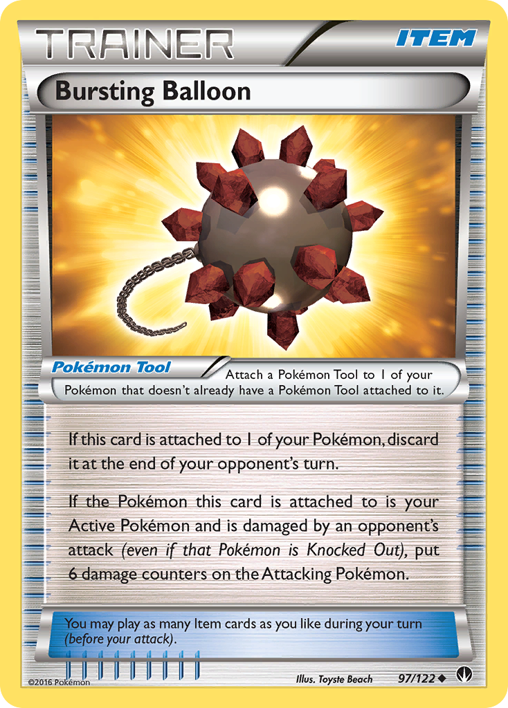 Bursting Balloon (97/122) [XY: BREAKpoint] | Exor Games New Glasgow