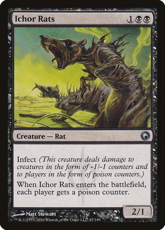 Ichor Rats [Scars of Mirrodin] | Exor Games New Glasgow