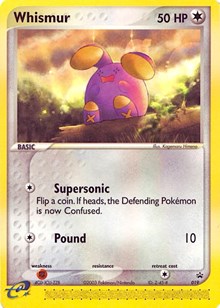 Whismur (019) (Cosmos Holo) [Nintendo: Black Star Promos] | Exor Games New Glasgow