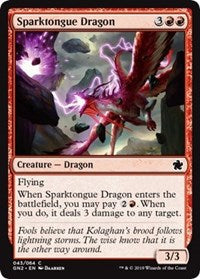 Sparktongue Dragon [Magic Game Night 2019] | Exor Games New Glasgow