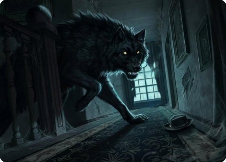 Primal Adversary Art Card [Innistrad: Midnight Hunt Art Series] | Exor Games New Glasgow