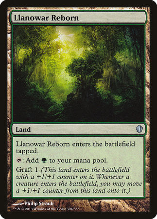 Llanowar Reborn [Commander 2013] | Exor Games New Glasgow
