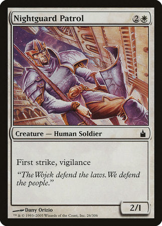 Nightguard Patrol [Ravnica: City of Guilds] | Exor Games New Glasgow