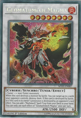 Geomathmech Magma [MYFI-EN007] Secret Rare | Exor Games New Glasgow