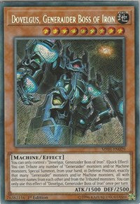 Dovelgus, Generaider Boss of Iron [MYFI-EN029] Secret Rare | Exor Games New Glasgow