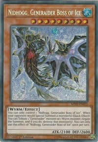 Nidhogg, Generaider Boss of Ice [MYFI-EN031] Secret Rare | Exor Games New Glasgow