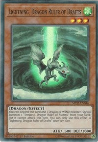 Lightning, Dragon Ruler of Drafts [MYFI-EN046] Super Rare | Exor Games New Glasgow