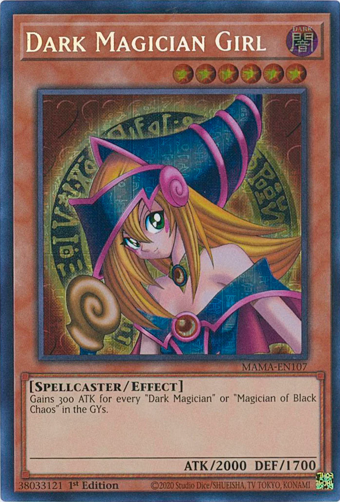 Dark Magician Girl [MAMA-EN107] Ultra Pharaoh's Rare | Exor Games New Glasgow