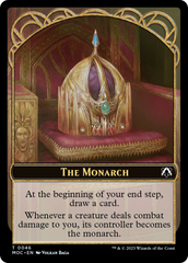 The Monarch // Shapeshifter Double-Sided Token [March of the Machine Commander Tokens] | Exor Games New Glasgow