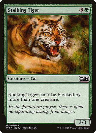 Stalking Tiger [Welcome Deck 2017] | Exor Games New Glasgow