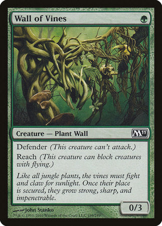 Wall of Vines [Magic 2011] | Exor Games New Glasgow