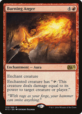 Burning Anger [Magic 2015] | Exor Games New Glasgow