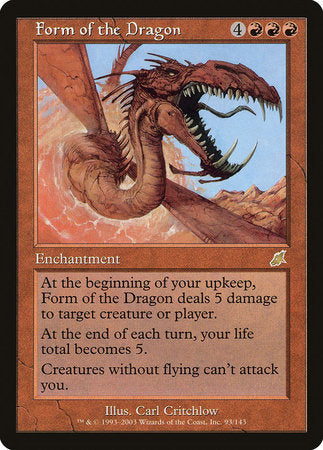 Form of the Dragon [Scourge] | Exor Games New Glasgow