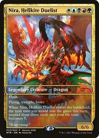 Nira, Hellkite Duelist [Unique and Miscellaneous Promos] | Exor Games New Glasgow