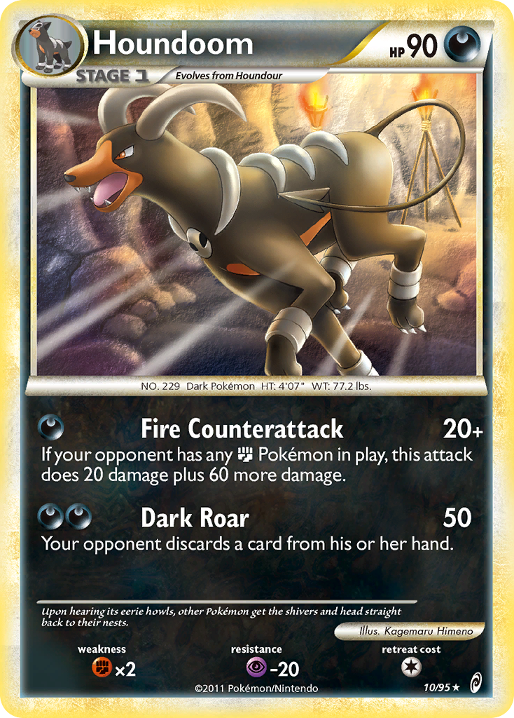 Houndoom (10/95) [HeartGold & SoulSilver: Call of Legends] | Exor Games New Glasgow