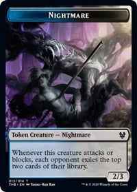 Nightmare Token [Theros Beyond Death] | Exor Games New Glasgow