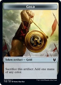 Gold Token [Theros Beyond Death] | Exor Games New Glasgow