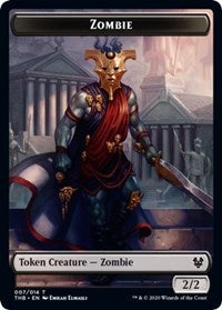 Zombie Token [Theros Beyond Death] | Exor Games New Glasgow