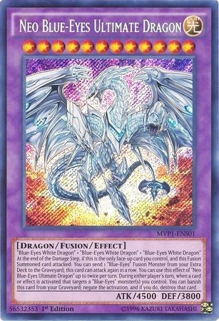 Neo Blue-Eyes Ultimate Dragon [MVP1-ENS01] Secret Rare | Exor Games New Glasgow