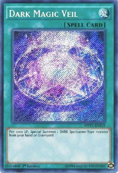 Dark Magic Veil [MVP1-ENS19] Secret Rare | Exor Games New Glasgow