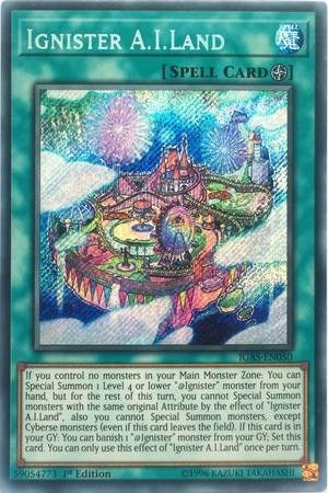 Ignister A.I.Land [IGAS-EN050] Secret Rare | Exor Games New Glasgow