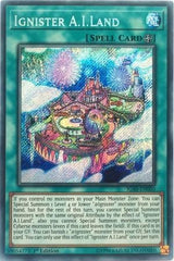 Ignister A.I.Land [IGAS-EN050] Secret Rare | Exor Games New Glasgow