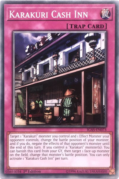 Karakuri Cash Inn [IGAS-EN073] Common | Exor Games New Glasgow